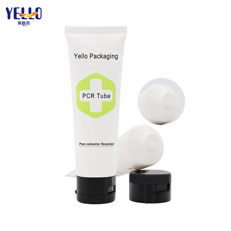 Easy Cleaning Plastic Cosmetic Lotion Tubes with Customized Logo Printing