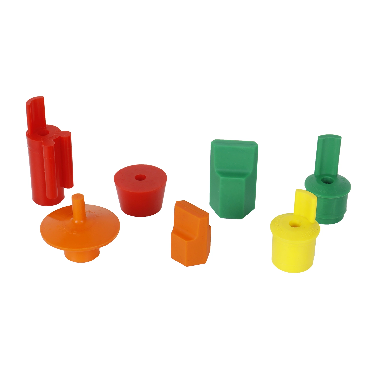 OEM Mould Rubber Plug Custom Silicone Parts for Electronic Equipment, ISO9001, Sealing