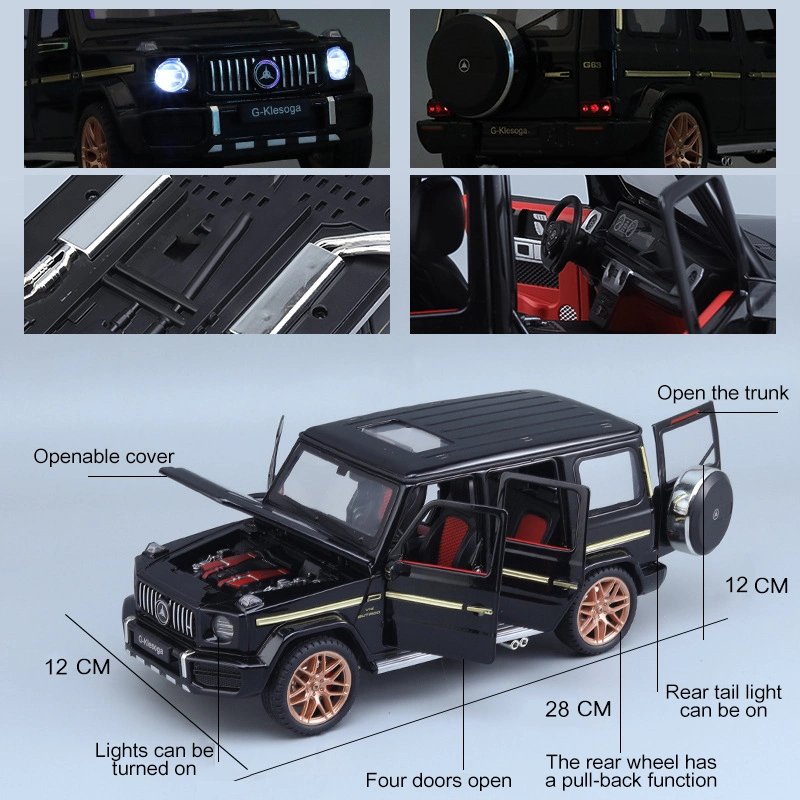 Поощрение 1: 18 сплава игрушка SUV модель автомобиля подайте назад Toy Car