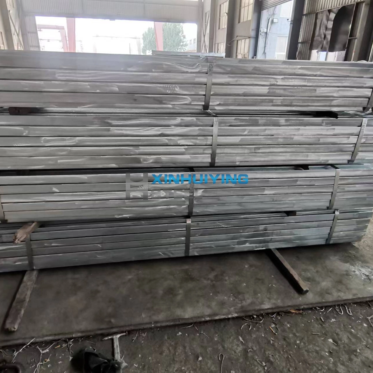 Material de construcción laminadas en caliente DIP Galvanizado ranurado H Beam Para construcción de edificios