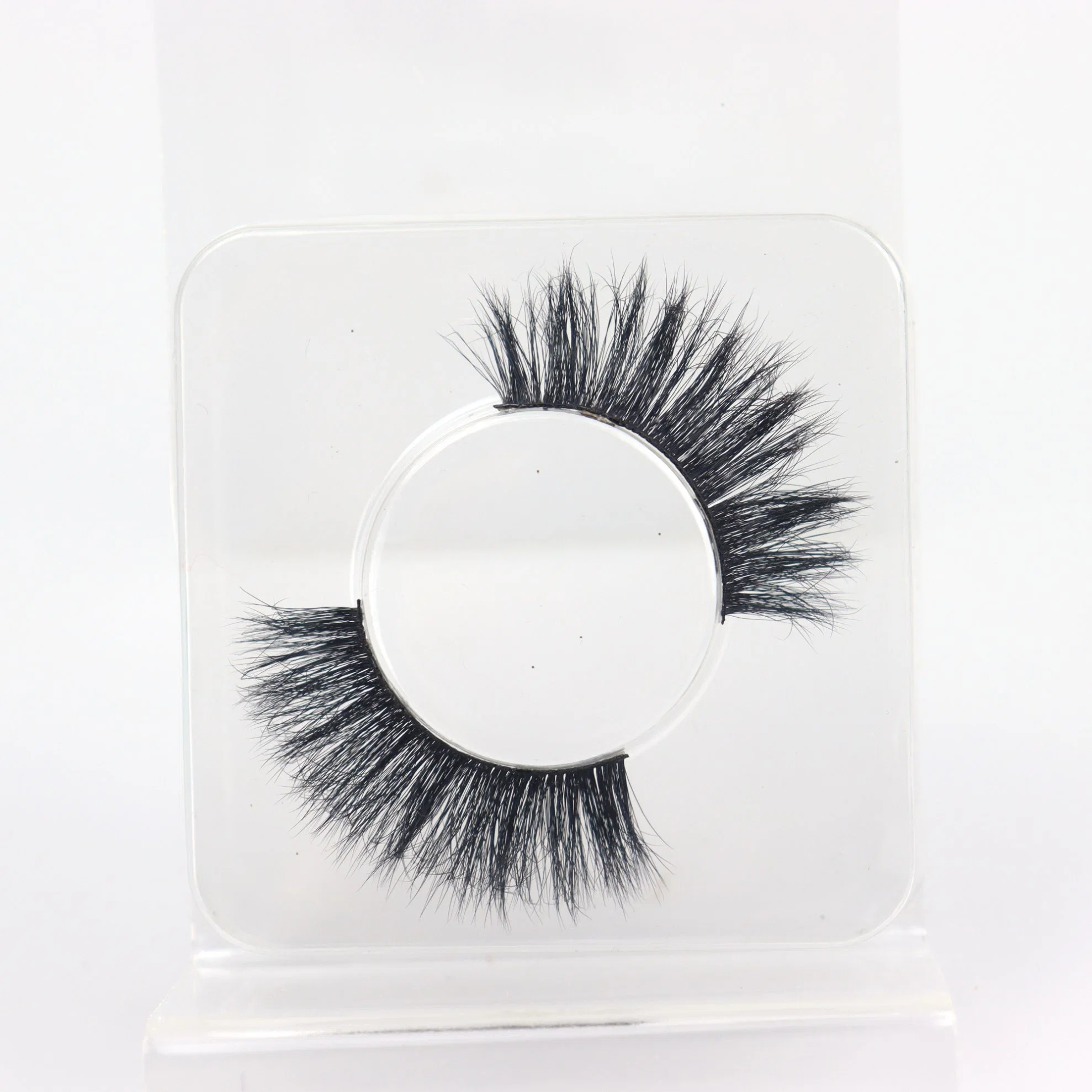 Wholesale/Supplier Faux Mink Eyelash Extension Fluffy Faux Mink Lashes Natural Look Asian False Eyelash with Custom Box