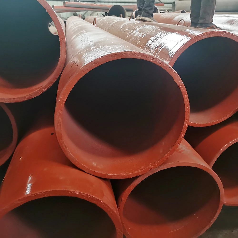 Hersteller liefern verschleißfeste Keramik Composite Pipe für Metallurgie, Bergbau, Kohle, Zement und Aluminium-Gussindustrie