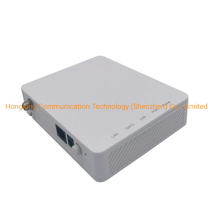 Zte F601c 1GE CATV ONU Ont mejor precio de la ONU Xpon Modem Firmware inglés