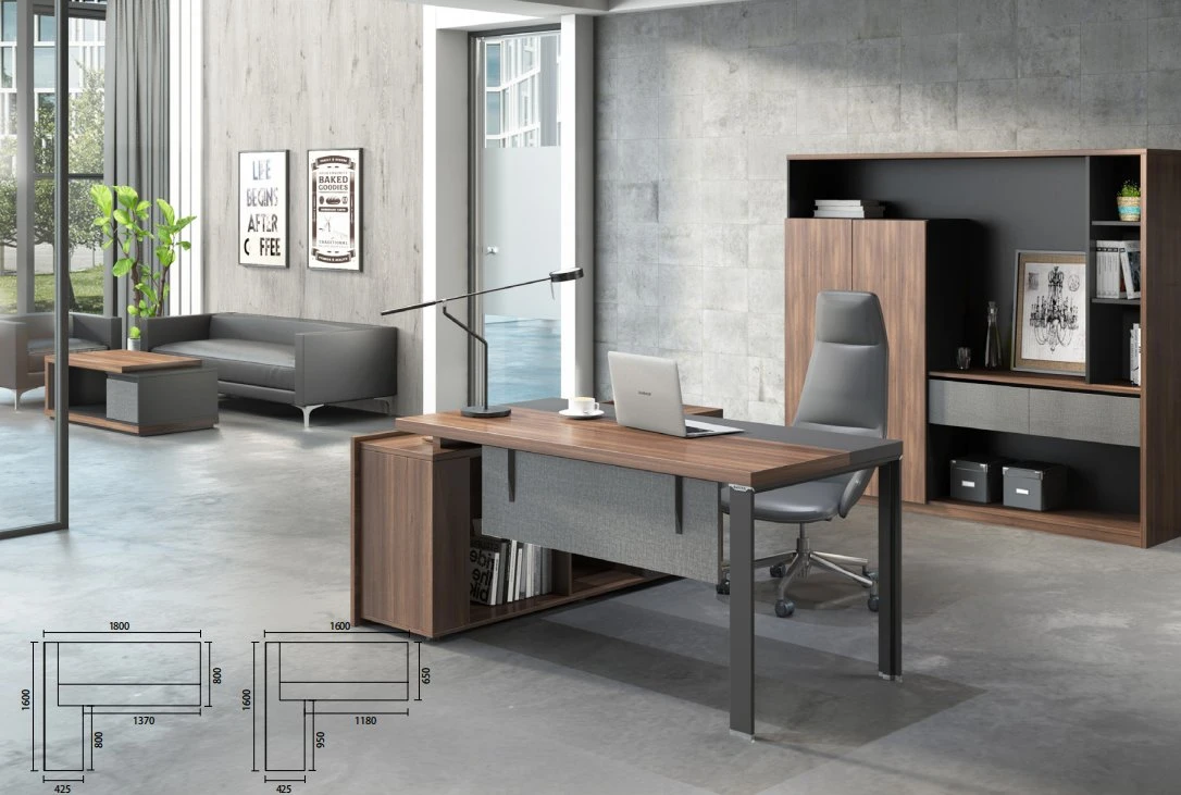 High quality/High cost performance  Desks Executive Office Furniture with Storage Cabinet CEO Director Manager Staff Desk