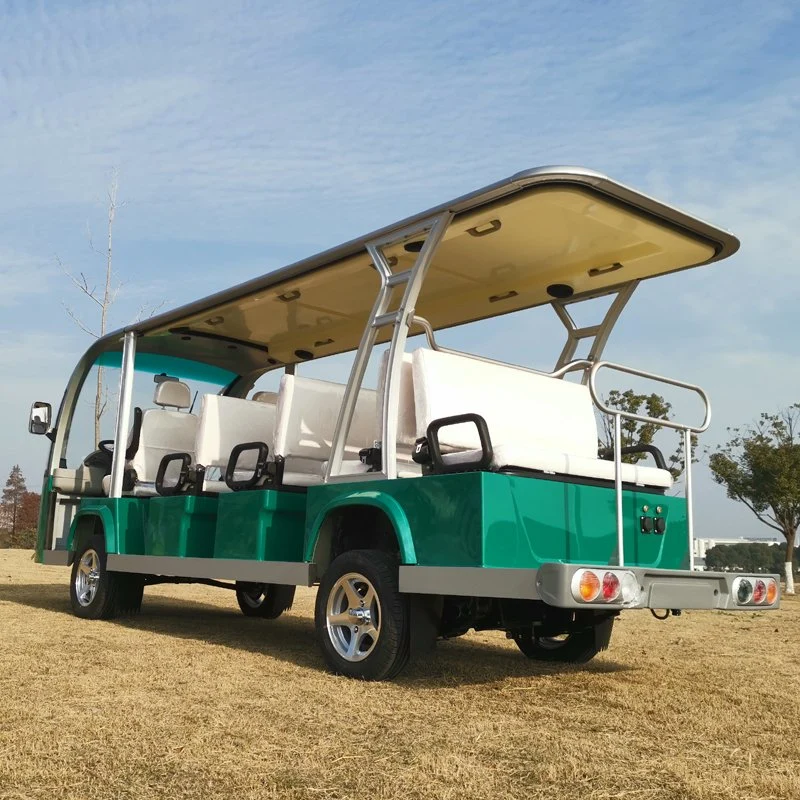 Small Solar Electric 14 Passenger Touring Sightseeing Bus & Car Price