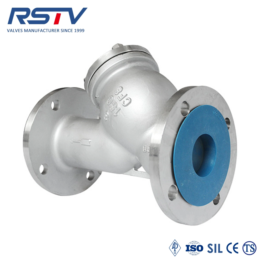 Aço inoxidável/Marca Rst Wcb Flange do Filtro de Água de RF filtro tipo Y