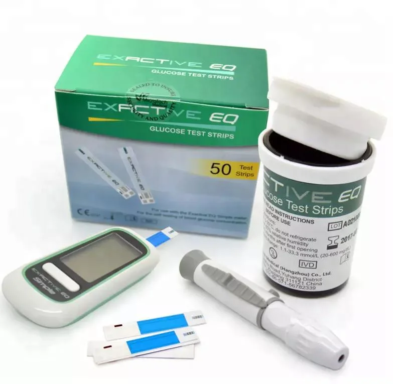 CE Approved Home Use Free Code Digital Diabetic Blood Glucose Meter & Test Strip with Ketone Function