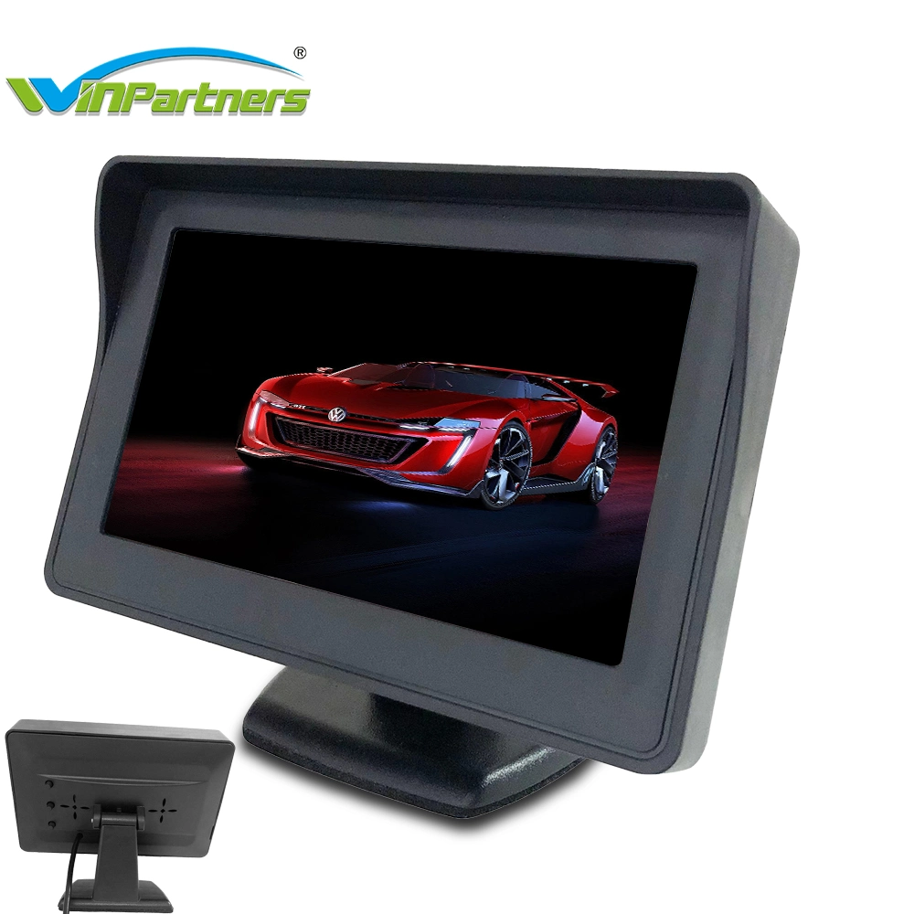 Monitor LCD de 4.3 polegadas integrado no tablier, ecrã LCD TFT automático, ecrã LED do painel de instrumentos Monitor para automóvel