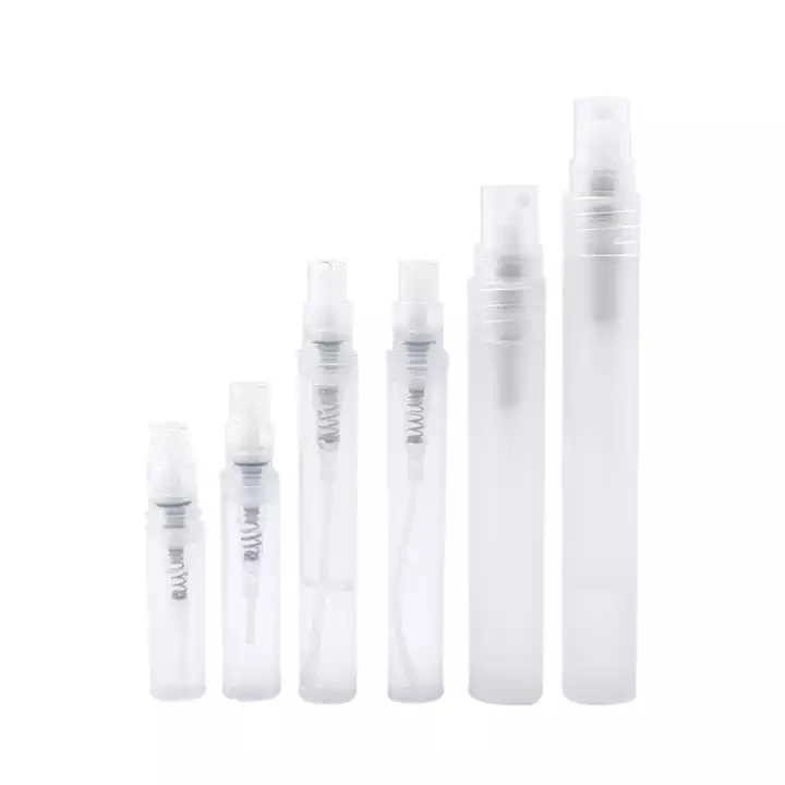 Portable Empty PP Plastic 12 Ml 8 Ml 8ml 15ml 5 Ml 5ml 10 Ml Refillable Mini Perfume Tester Atomizer Pen Shape 10ml Spray Bottle