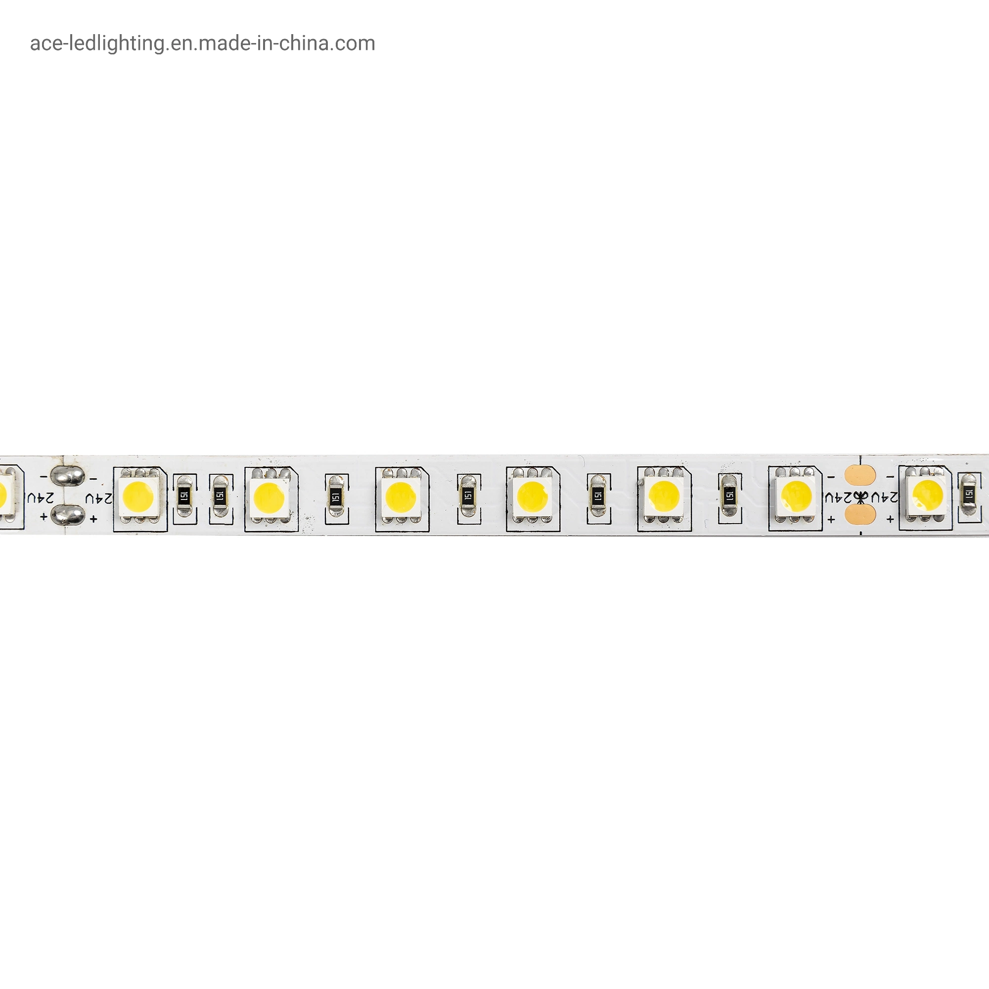 12V 24V 60LED/M 5050 Magic Digital LED Strip with External IC RGB LED Strip for Decoration