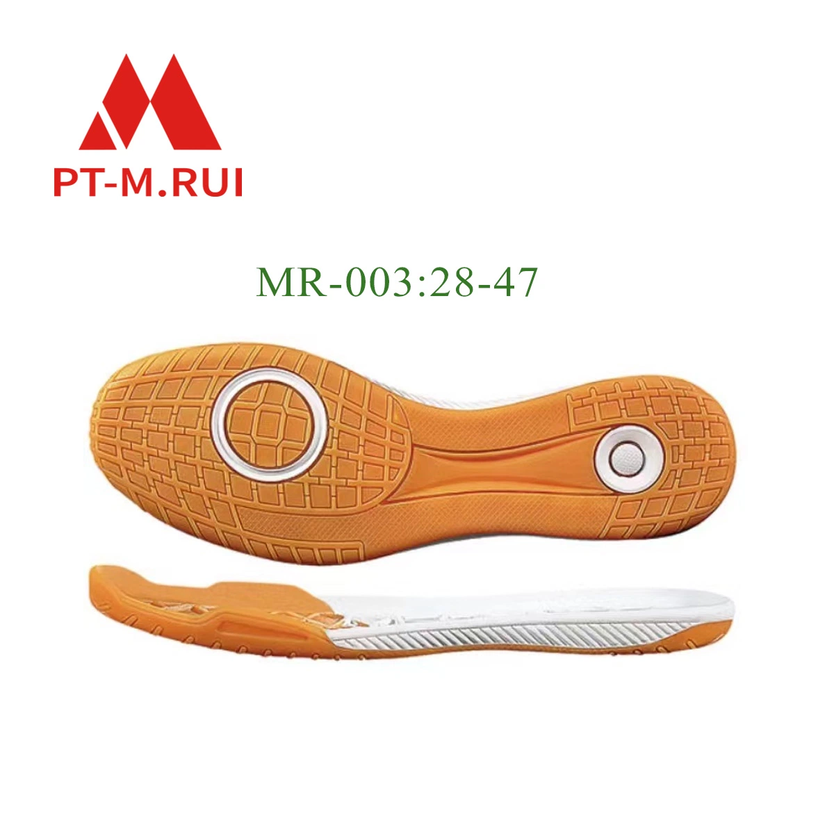 Manufacturer Good Selling Indoor Soccer Sole with Quality Rubber Material Football Shoes Outsole