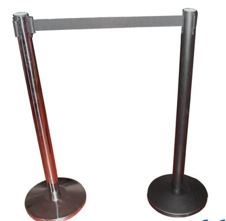 Queue Pole Crowd Control Barrier Stainless Steel Stanchion