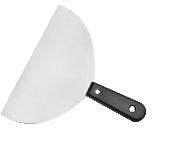 Stainless Steel/Carbon Steel Blade 0.6-1mm Thick Plastic Handle Putty Knife with Different Size