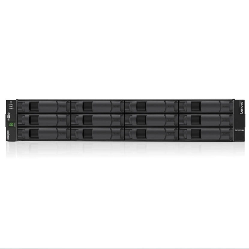 Kostengünstiger Netzwerkspeicher Lenovo ThinkSystem De2000h 2u12 LFF Hybrid Flash-Array