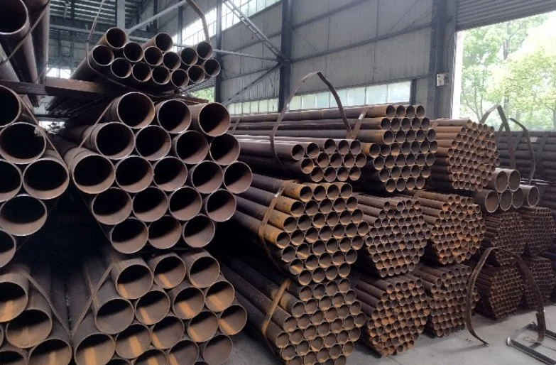 Manufacturer Hot Selling ASTM A53 ERW Welded Round Steel PPE Welding Mild Black Pipe Carbon Steel Pipe