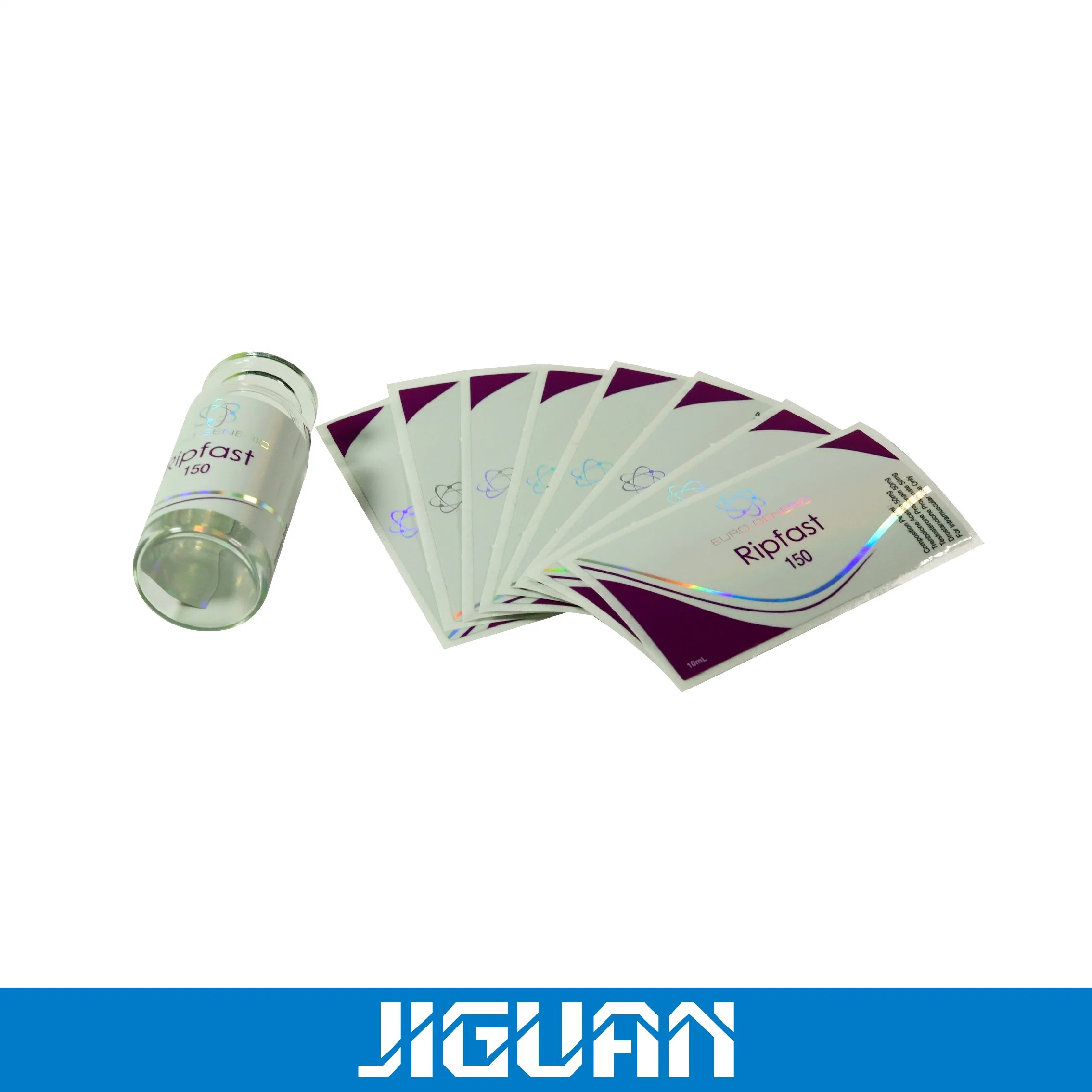 Diseño libre 10ml frasco Pharmacuetical pegatina