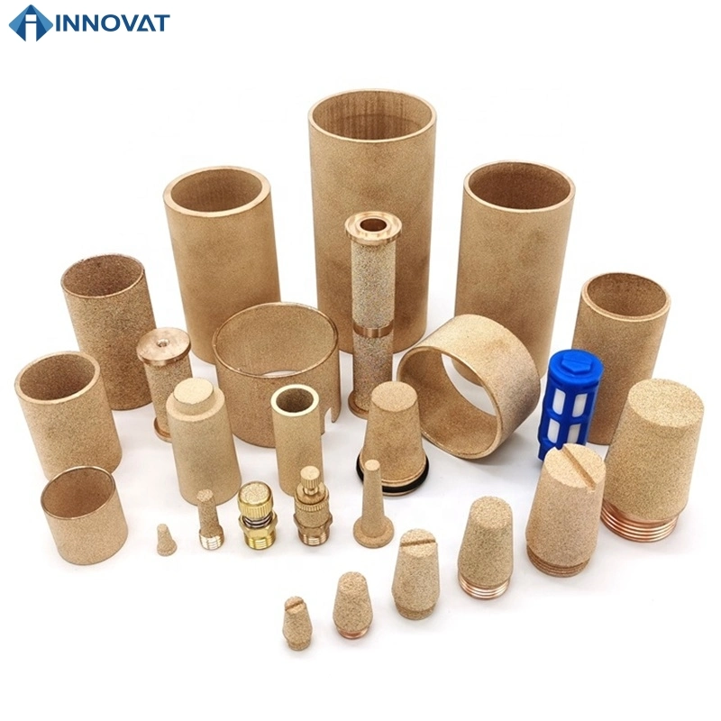 Customize 1-100 Micron Bronze Brass Copper Sintered Filter