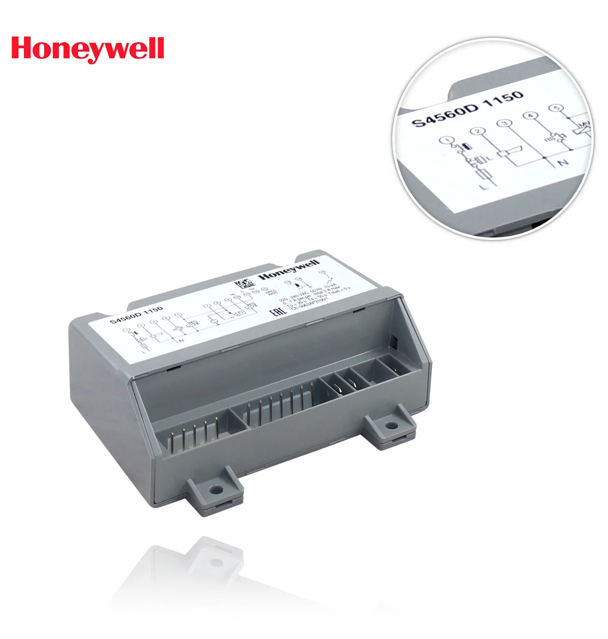 Honeywell suministrados de fábrica Contacto Módulo de controlador S 4560 a 1008 Contacto Accesorios Quemador de motherboard, Original y auténtico