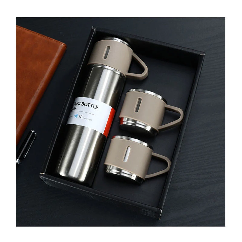 Business Travel Tea 304 Stainless Steel Water Bottle Set