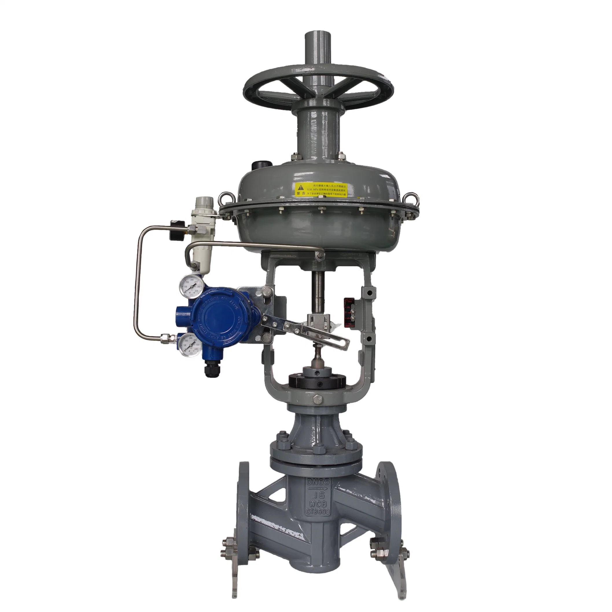 Low Leakage Flow Adjust Pneumatic Actuated Regulating Valve Control Valves for Steam