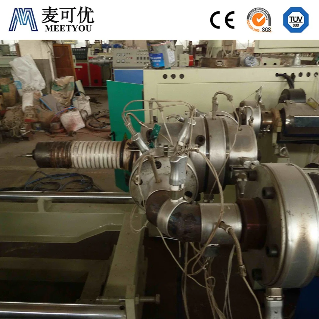 Meetyou Machinery Coefficient Module China Good Cooling Effect PE PP PVC PA Solution Is Homogeneous Single-Wall Corrugated Pipe Extrusion Line Manufacturerrs