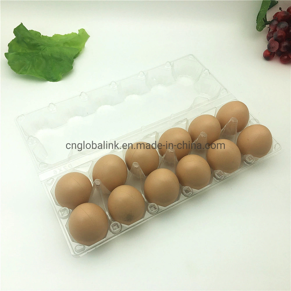 PET Food Grade 12holes Eierschale Behälter
