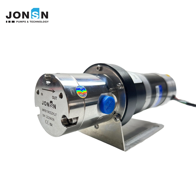 Fine Chemical / Pharmaceutical Industry Pressure High Precision Micro Gear Pump