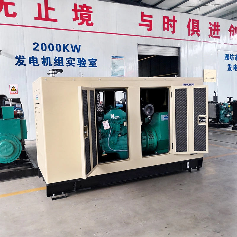 100kVA Soundproof Big Power Engine Diesel Electric Power Silent Generating Generator Set Price List