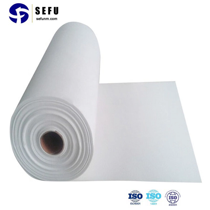 Sefu China Refractory Ceramic Fiber Paper Manufacturers 1260 2300f Cotton Ceramic Fiber Thermal Insulation Paper for Oven Sealing