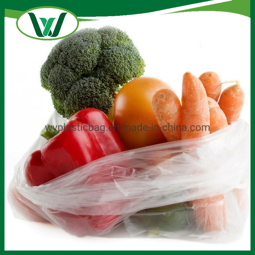 Cheap Price Custom Eco Friendly Micro Perforated Plastic Bags Poly Perforated Bags for Keeping Food Vegetables Fresh