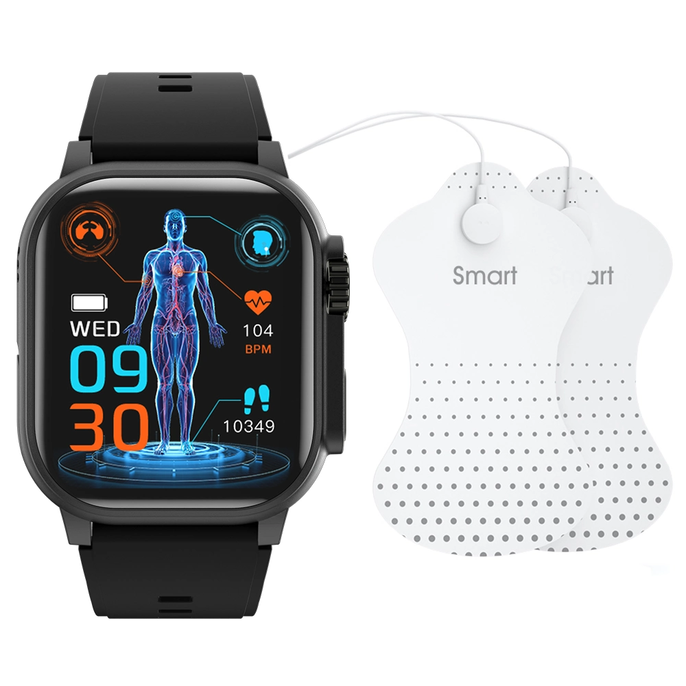 Venta en caliente múltiples modos deportivos Android Ios 2,09inch HD Color Pantalla Masaje de relajación muscular Smart Watch para hombres mujeres
