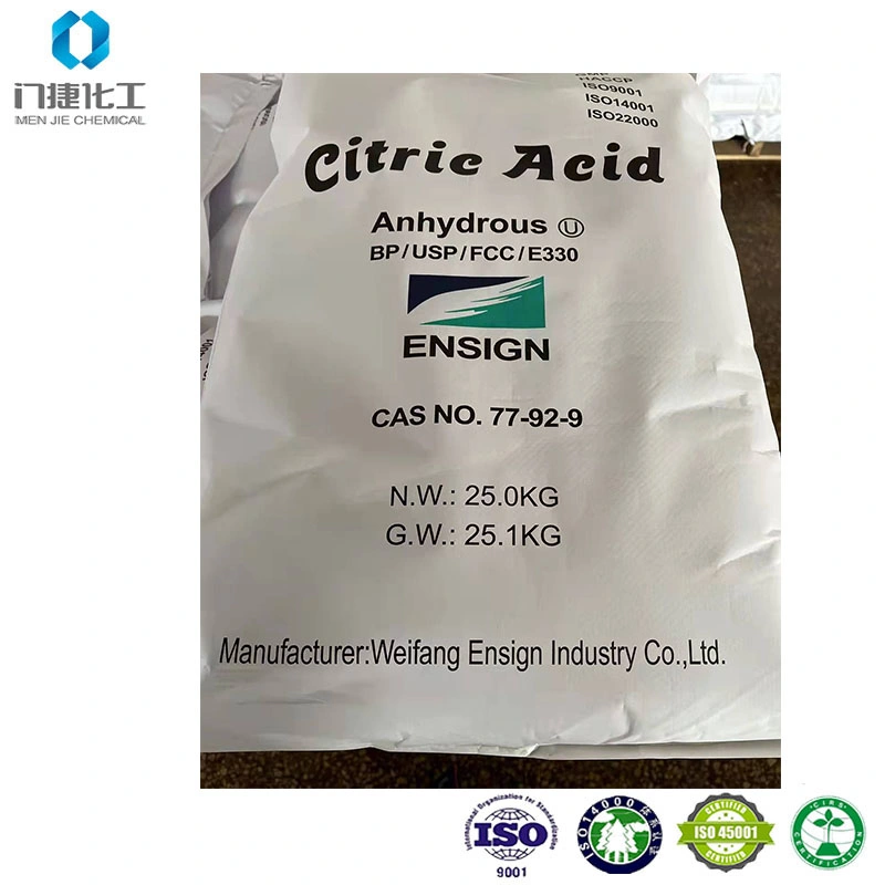 High quality/High cost performance  Food Additive Citric Acid Anhydrous Purity 99.9%