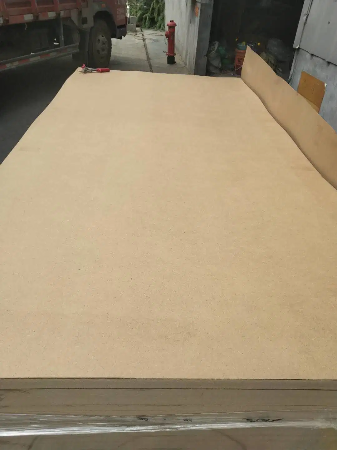 3mm E1 de madera MDF flexible de la junta de la hoja para muebles