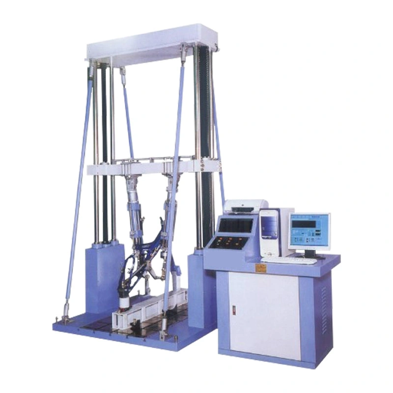 Bicycle Vertical Horizontal Fatigue Testing Machine/Frame Vibration Impact Test Bench