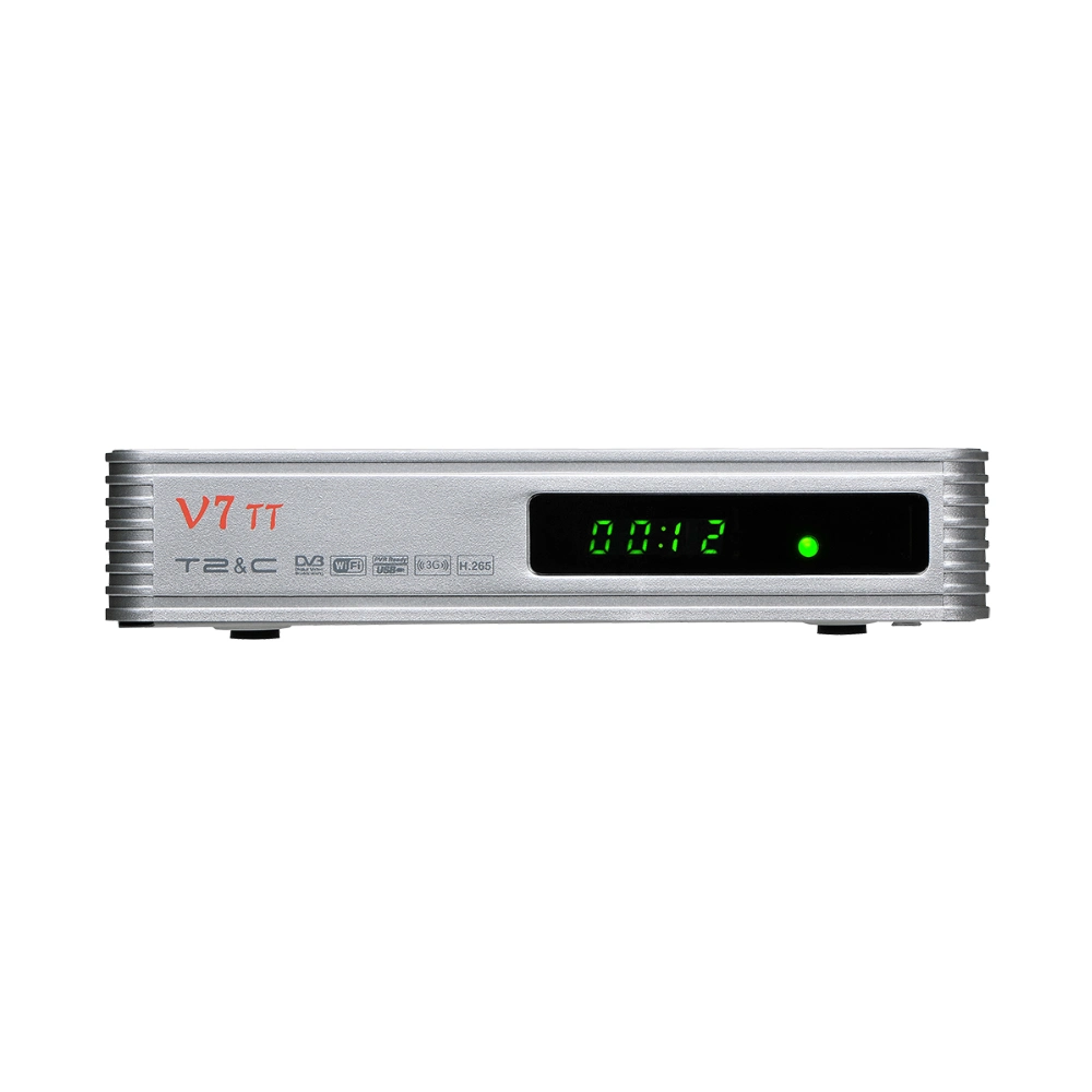 Nuevo Gtmedia V7 Tt TV Box WiFi digital DVB-T2 DVB-S receptor de TV vía satélite TV Box Soporte de receptor Cccam España Francia Portugal