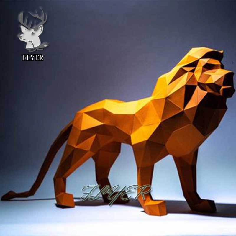 Hot Sale Paint Animal Sculpture Modern Outdoor Sculpture Customized