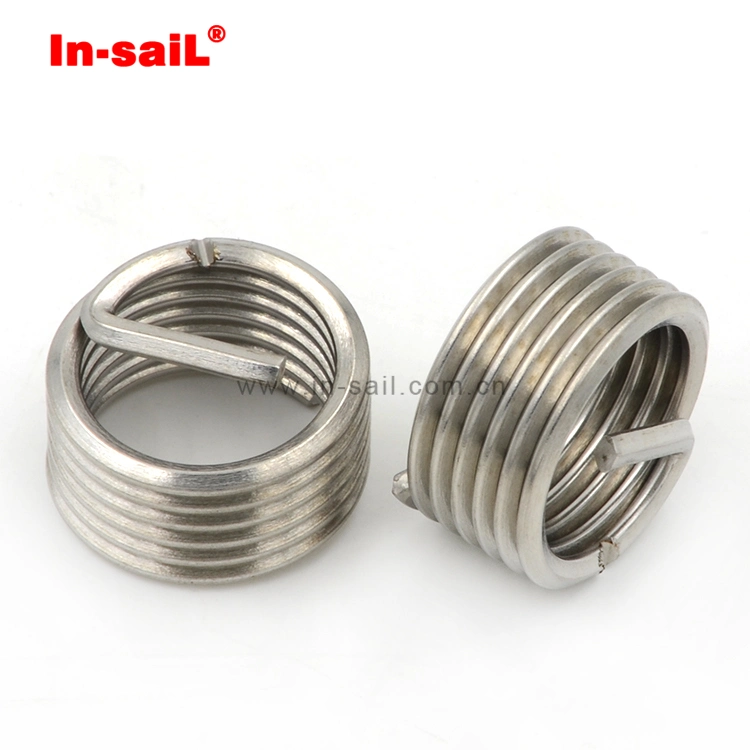 Shenzhen Manufacturer Wholesale/Supplier Stainless Steel Heli-Coil Threaded Inserts