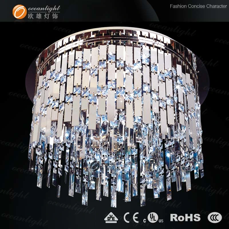 Lustre de cristal de LED de iluminação pendente do teto para decoração (OM928)