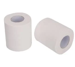 No Added Bleach or Fluorescent Agent 3 Ply Layer Printed Core Bathroom Toilet Tissue Roll