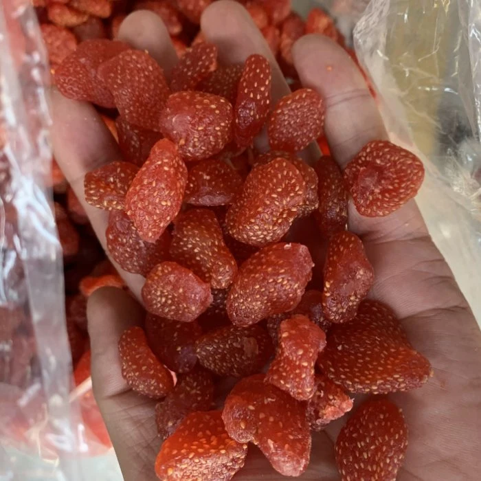 Fruits séchés chinois collations santé fraise séchée