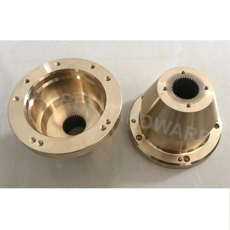 Light Lamp Milling Turning Alloy Customized Parts CNC Brass Machining with Service