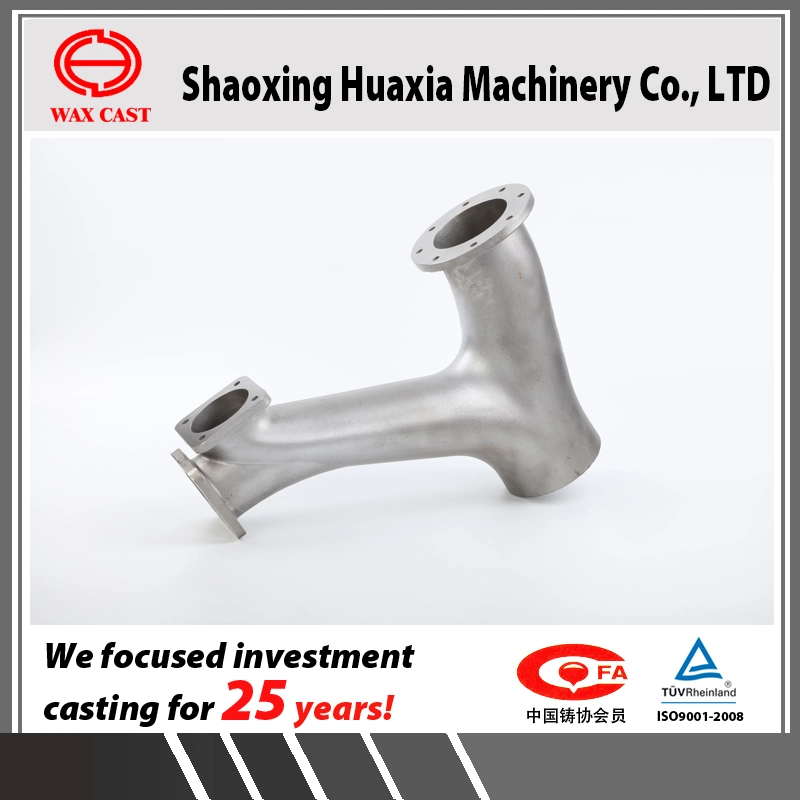 Investment Casting Lost Wax Casting Precision Casting SS304 Valve Pipe Fitting