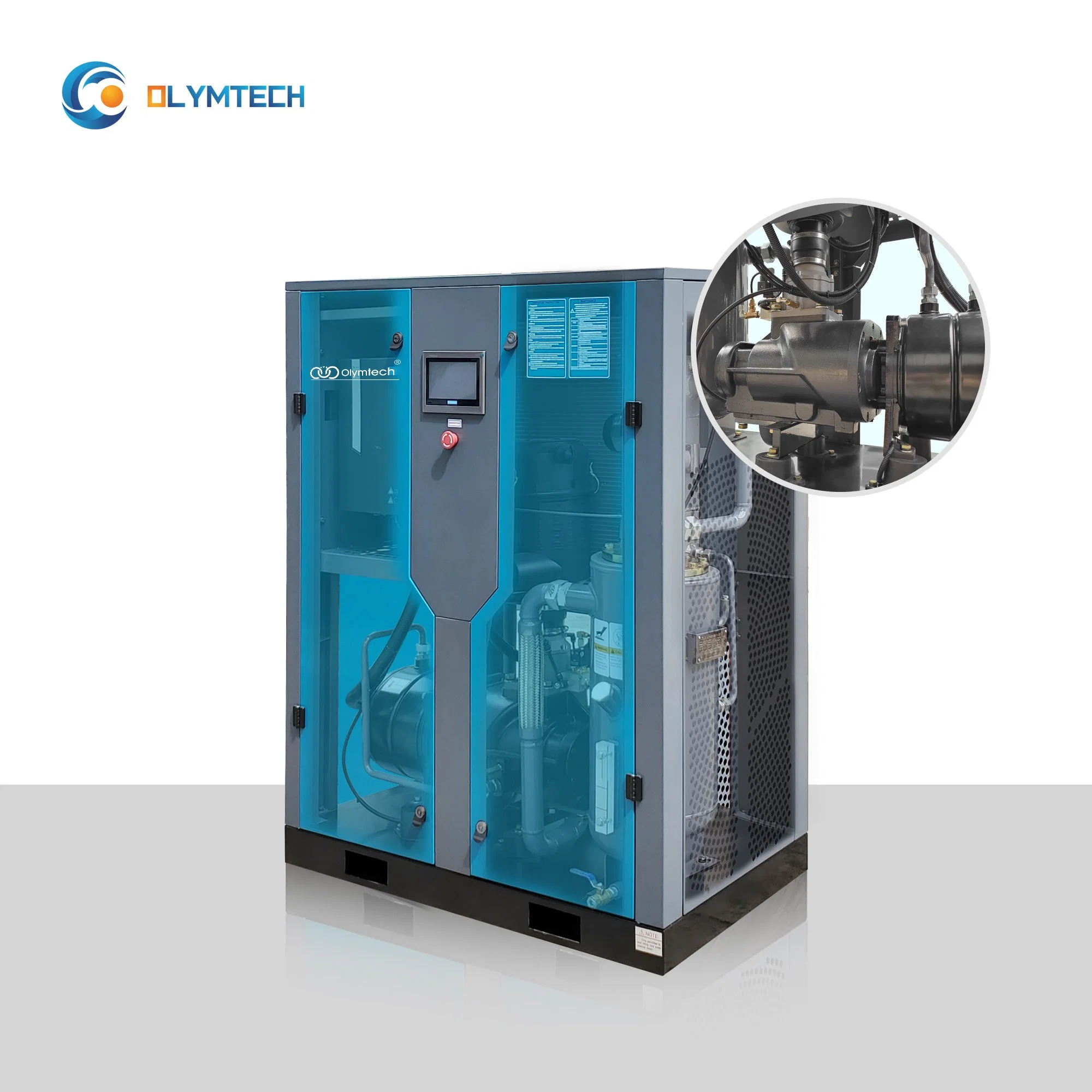 Double Stage Screw Industrial Air Compressors