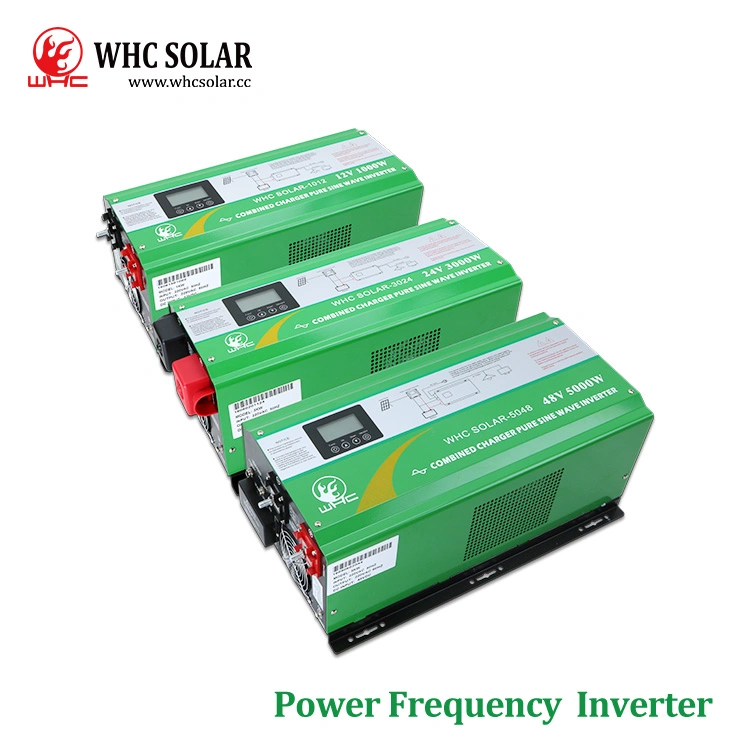 WHC 24V3000W Pure Sine Wave Power Frequency Inverter Charger Solar Энергии