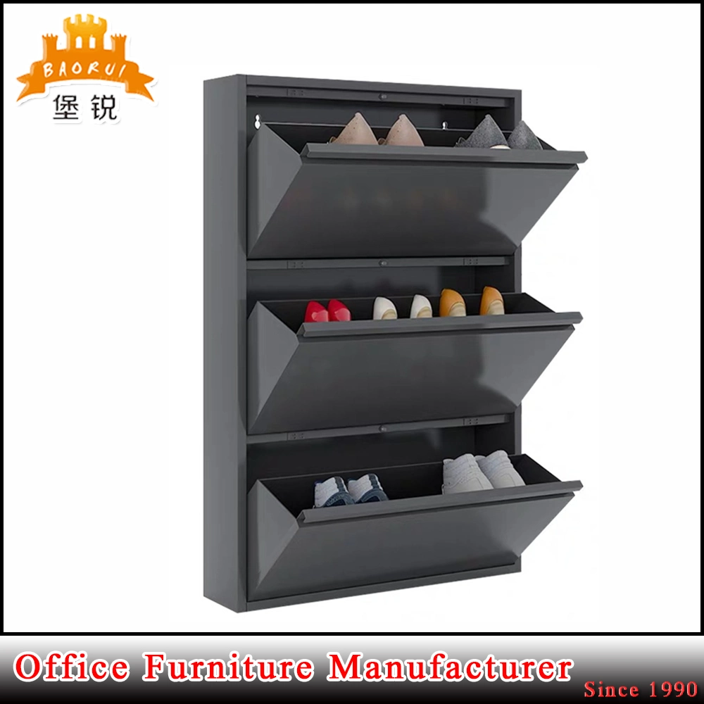 Cabinet Style Shoe Rack with Lock