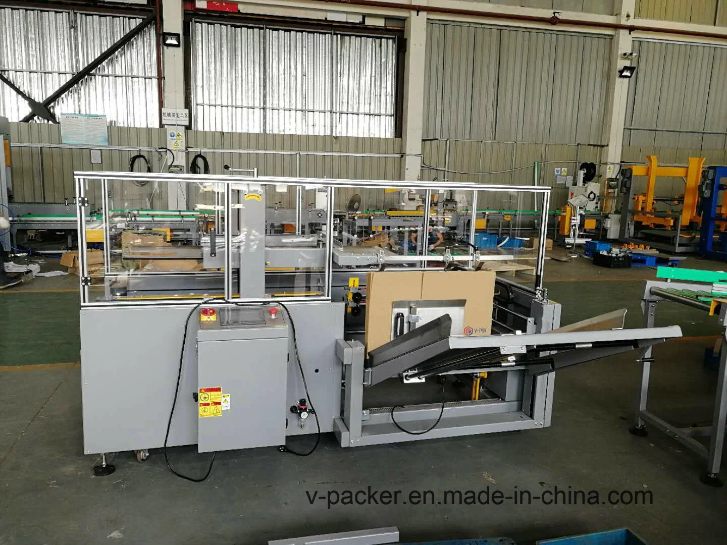 Vpak Case Erector Machine for Tea Bags Packaging Wj-Lkx-15