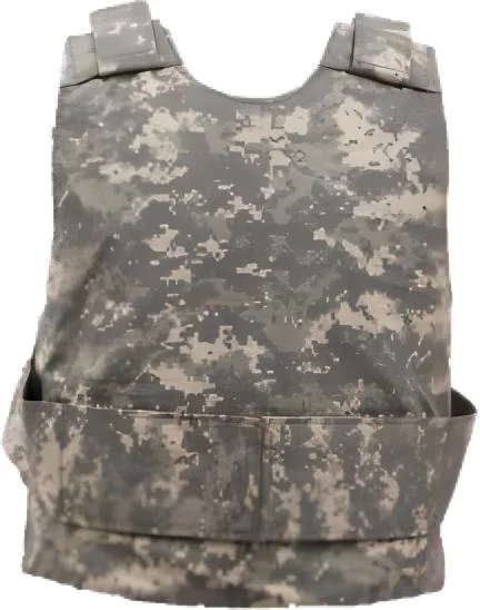 Black Customizable Aramid Ballistic Vest M14