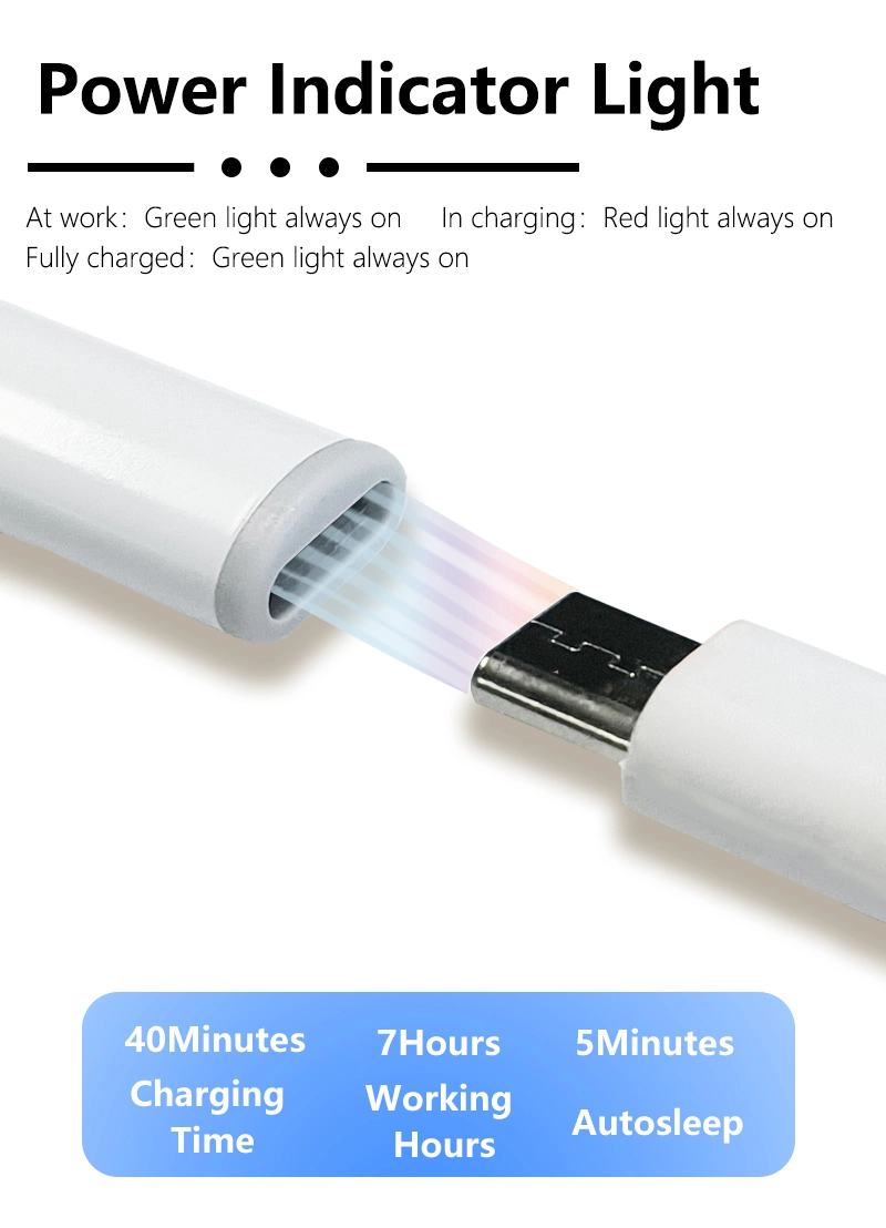Promotional Gift LED Light up Metal Touch Screen Pen Custom Laser Logo Stylus Pen