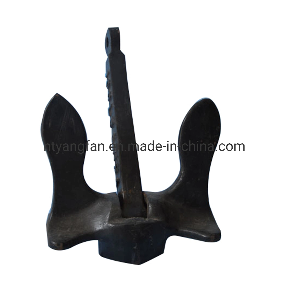 Black Bitumen Paint Casting Steel Baldt Stockless Marine Ship Anchor