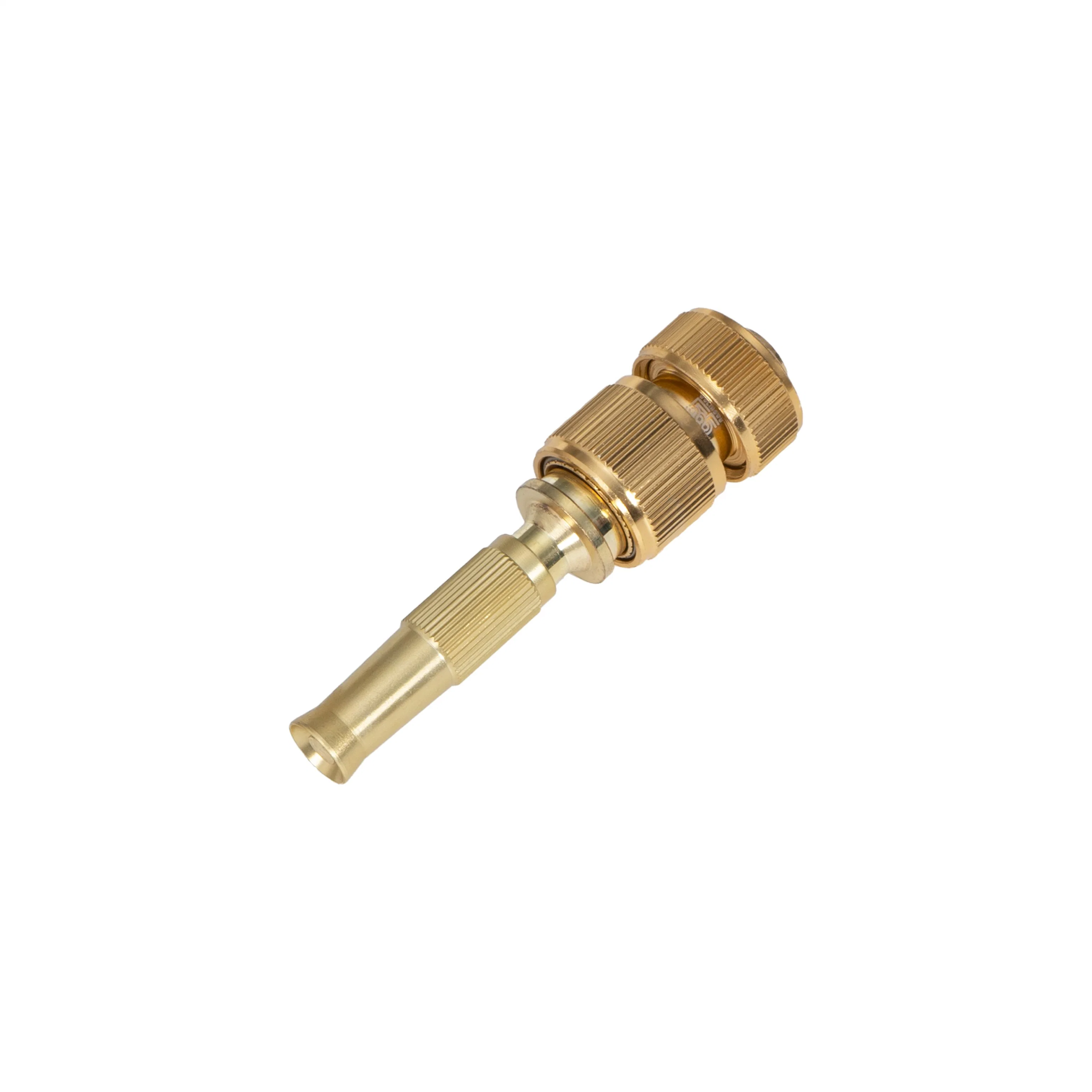 High Pressure Garden Rotary Water Jet Valve Brass Nozzle